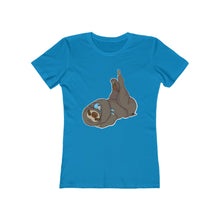 Load image into Gallery viewer, Sleepy Sloth Timeout Error Women&#39;s The Boyfriend Tee