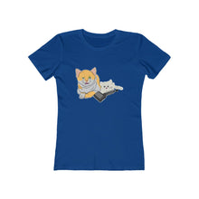 Load image into Gallery viewer, Annoyed Cat Clone Women&#39;s The Boyfriend Tee