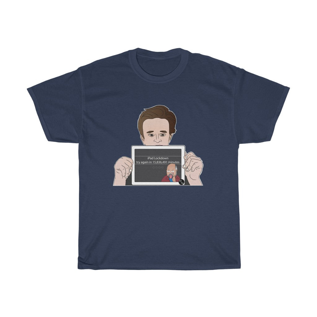 Kim’s Convenience Gerald iPad Lockdown Unisex Heavy Cotton Gildan Tee