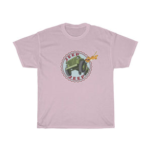 Screaming Eugene the Jeep Unisex Heavy Cotton Gildan Tee