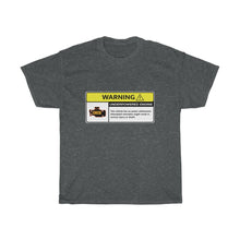 Load image into Gallery viewer, Underpowered Engine Warning Unisex Heavy Cotton Gildan Tee