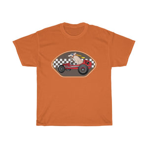 Pup Hotrod Racer Unisex Heavy Cotton Gildan Tee