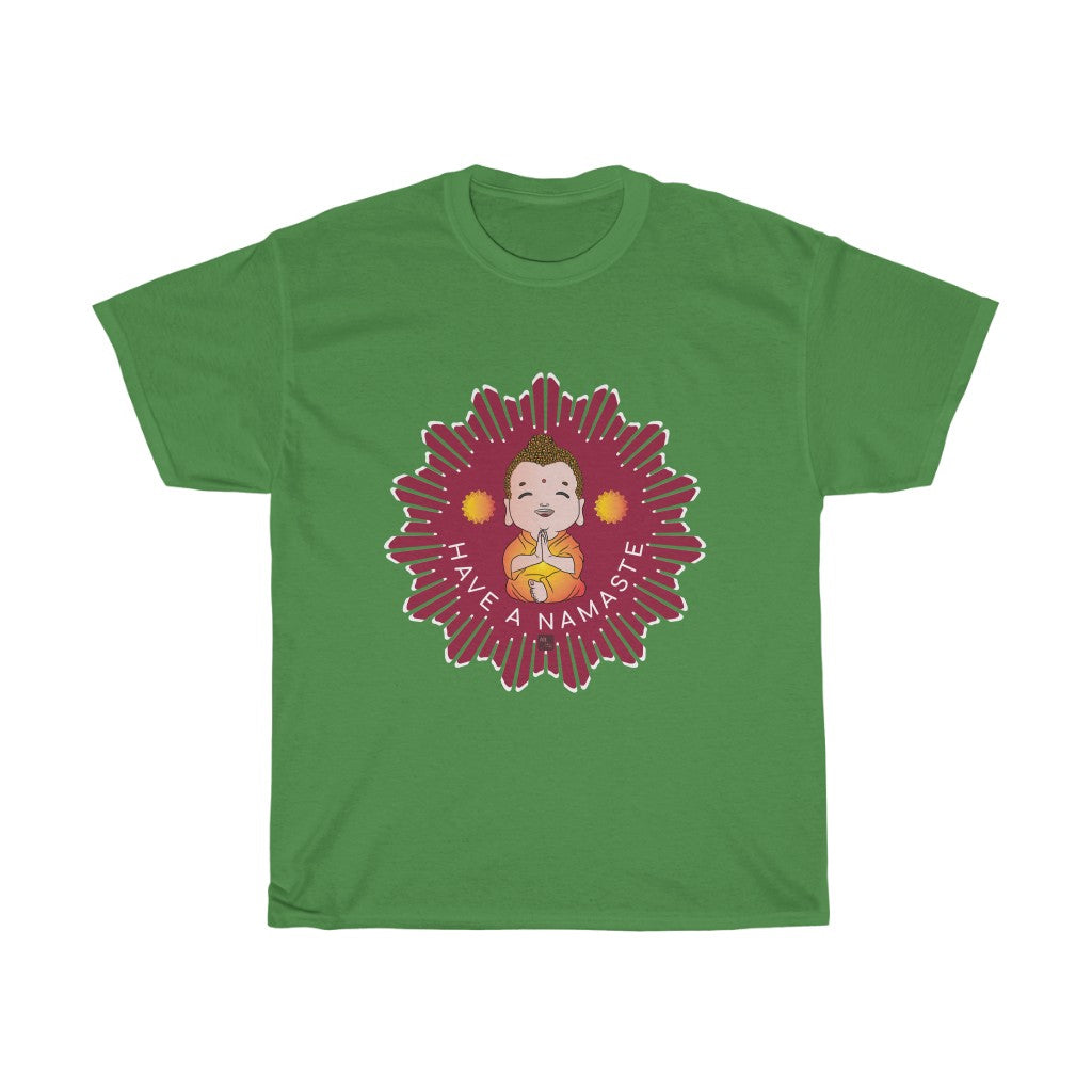 Have A Namaste Unisex Heavy Cotton Gildan Tee