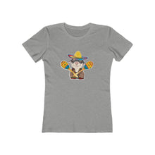 Load image into Gallery viewer, Chihuahua Maracas Women&#39;s The Boyfriend Tee