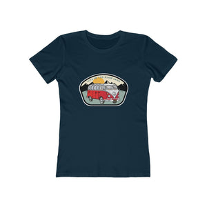 Slow Samba Bus Women's The Boyfriend Tee