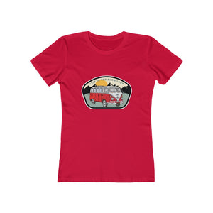 Slow Samba Bus Women's The Boyfriend Tee