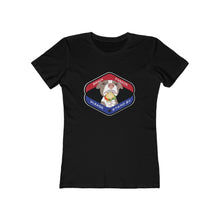 Load image into Gallery viewer, Brain Freeze Pittie Women&#39;s The Boyfriend Tee