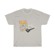 Load image into Gallery viewer, Annoyed Cat Clone Unisex Heavy Cotton Gildan Tee