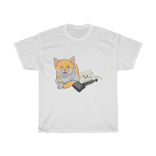 Load image into Gallery viewer, Annoyed Cat Clone Unisex Heavy Cotton Gildan Tee