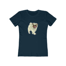 Load image into Gallery viewer, Pug Dog Women&#39;s The Boyfriend Tee