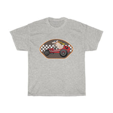 Load image into Gallery viewer, Pup Hotrod Racer Unisex Heavy Cotton Gildan Tee