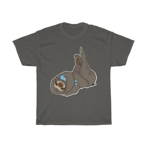 Sleepy Sloth Timeout Error Unisex Heavy Cotton Gildan Tee