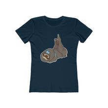 Load image into Gallery viewer, Sleepy Sloth Timeout Error Women&#39;s The Boyfriend Tee