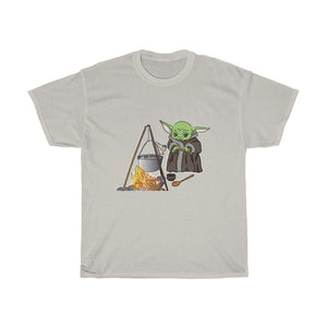 Frog Soup for Baby Yoda Unisex Heavy Cotton Gildan Tee