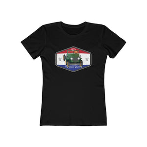 Waving Jeep Jeep Women's The Boyfriend Tee