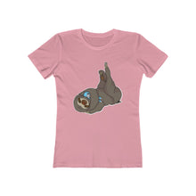 Load image into Gallery viewer, Sleepy Sloth Timeout Error Women&#39;s The Boyfriend Tee