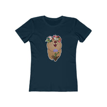 Load image into Gallery viewer, Quokka the Happiest Critter of Aussie Women&#39;s The Boyfriend Tee