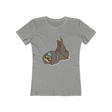 Load image into Gallery viewer, Sleepy Sloth Timeout Error Women&#39;s The Boyfriend Tee