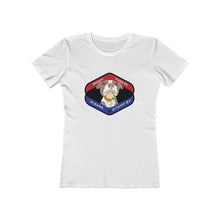 Load image into Gallery viewer, Brain Freeze Pittie Women&#39;s The Boyfriend Tee