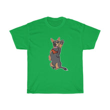 Load image into Gallery viewer, Lefty Cattle Dog High Fiv Unisex Heavy Cotton Gildan Tee