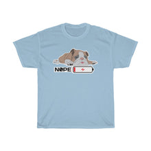 Load image into Gallery viewer, Snoozing Bulldog Unisex Heavy Cotton Gildan Tee