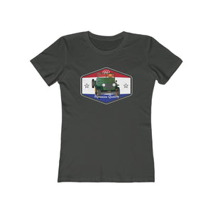 Waving Jeep Jeep Women's The Boyfriend Tee