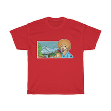 Load image into Gallery viewer, Bob Ross Poodle Painter Unisex Heavy Cotton Gildan Tee