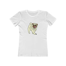 Load image into Gallery viewer, Pug Dog Women&#39;s The Boyfriend Tee