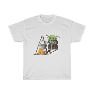 Frog Soup for Baby Yoda Unisex Heavy Cotton Gildan Tee