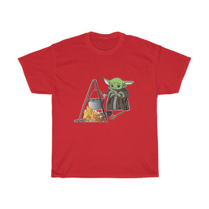 Frog Soup for Baby Yoda Unisex Heavy Cotton Gildan Tee