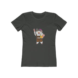 Party All Night Hedgehog Women's The Boyfriend Tee