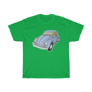 Slug Bug Beetle Unisex Heavy Cotton Gildan Tee