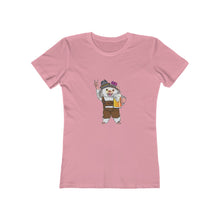 Load image into Gallery viewer, Party All Night Hedgehog Women&#39;s The Boyfriend Tee