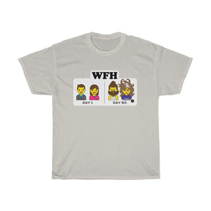 WFH Emoji Transformation Unisex Heavy Cotton Gildan Tee