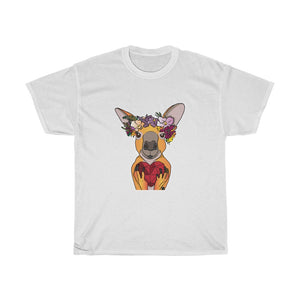 Kangaroo Heart Unisex Heavy Cotton Gildan Tee