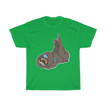 Load image into Gallery viewer, Sleepy Sloth Timeout Error Unisex Heavy Cotton Gildan Tee