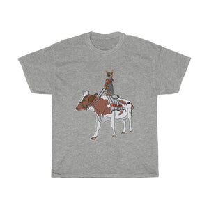 Country Cattle Dog Unisex Heavy Cotton Gildan Tee