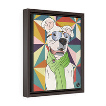 Load image into Gallery viewer, Stray Gem Tres Cool Tusk Vertical Framed Premium Gallery Wrap Canvas