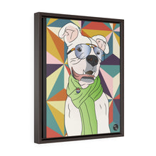 Load image into Gallery viewer, Stray Gem Tres Cool Tusk Vertical Framed Premium Gallery Wrap Canvas