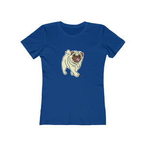 Pug Dog Women's The Boyfriend Tee