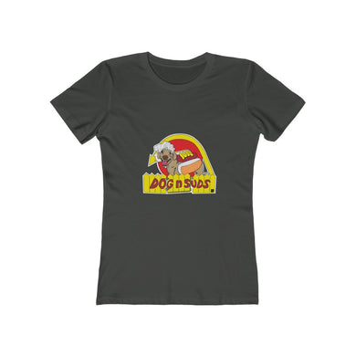 Dog n Suds Dachshund Women's The Boyfriend Tee