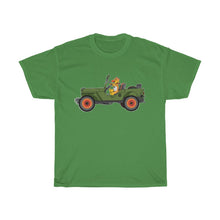 Load image into Gallery viewer, Eugene Jeep in a Jeep Unisex Heavy Cotton Gildan Tee