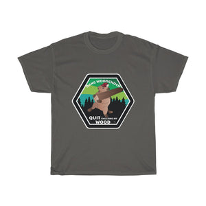 Dang Woodchuck, Quit Chucking my Wood Unisex Heavy Cotton Gildan Tee