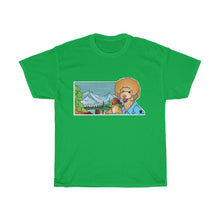 Load image into Gallery viewer, Bob Ross Poodle Painter Unisex Heavy Cotton Gildan Tee