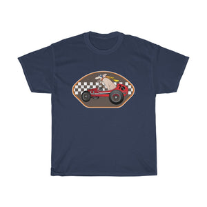 Pup Hotrod Racer Unisex Heavy Cotton Gildan Tee