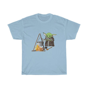 Frog Soup for Baby Yoda Unisex Heavy Cotton Gildan Tee