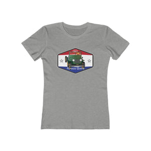 Waving Jeep Jeep Women's The Boyfriend Tee