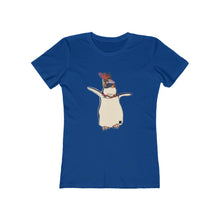 Load image into Gallery viewer, Blue Penguin Coral Dance Women&#39;s The Boyfriend Tee