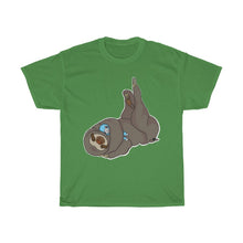 Load image into Gallery viewer, Sleepy Sloth Timeout Error Unisex Heavy Cotton Gildan Tee