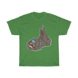 Sleepy Sloth Timeout Error Unisex Heavy Cotton Gildan Tee